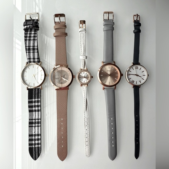 Accessories - Elegant Women's Watch Collection - 5 Watches